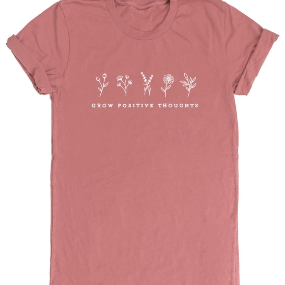 Grow Positive Thoughts Tee - Picture 2 of 9